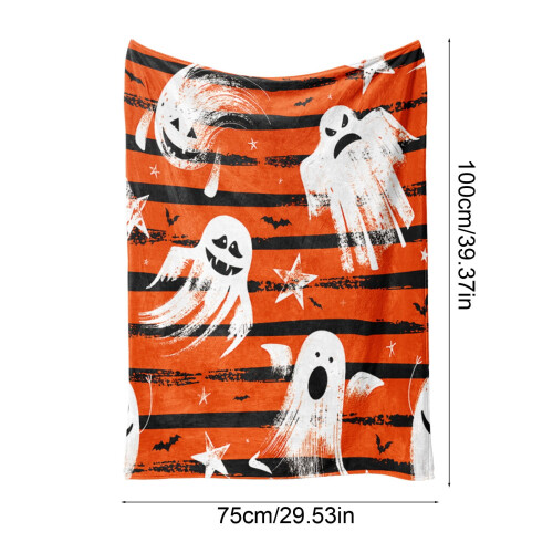 Κουβέρτα φανέλας για το Halloween 40x30εκ. 2