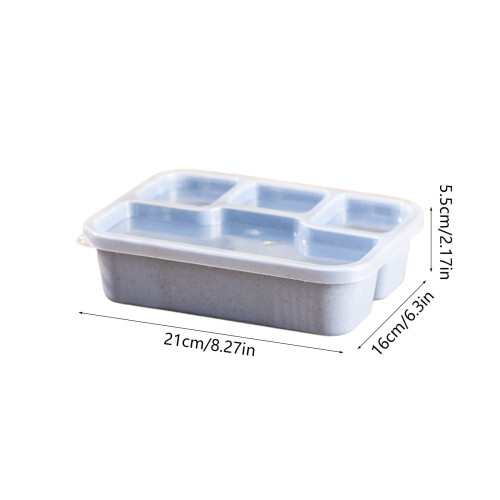 BPA-vrije plastic lunchbox met 4 vakken 2