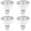 Λαμπτήρες Προβολέα MR16LED 5W GU5.3 12V Απαλό Λευκό (4 τεμάχια) 2