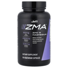 JYM Supplement Science, ZMA, Zink & Magnesium, 90 Vegetariska Kapslar