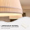 Leinen-Lampenschirm-Material Beige 158x100cm 3