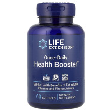 Life Extension, Jednou-Denní Zdravotní Booster, 60 Softgels