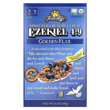 Food For Life, Ezechiele 4:9, Cereale Crunchy Sproutato, Avena d'Oro, 16 oz (454 g)