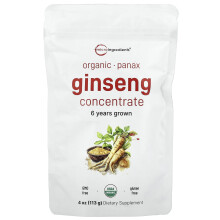 Micro Ingredients, Biologische Panax Ginseng Concentraat, 4 oz (113 g)