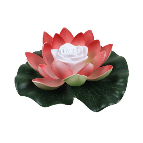 Πλωτά φώτα Lotus - LED φώτα πισίνας με λουλούδια, αδιάβροχο νυχτερινό φως που 1