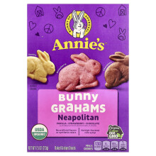 Annie's Homegrown, Snack di Graham di Coniglio Baked Organico, Neapolitano, 7,5 oz (213 g)