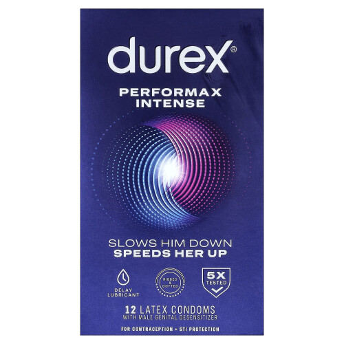 Durex Durex, Performax Intense, Regular Fit, 12 Latexowych Prezerwatyw