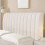 Quilted Vertical Striped Bed Head Cover, Full Coverage, Dirtproof, Slightly Elastic – Compatible with Most Beds 5