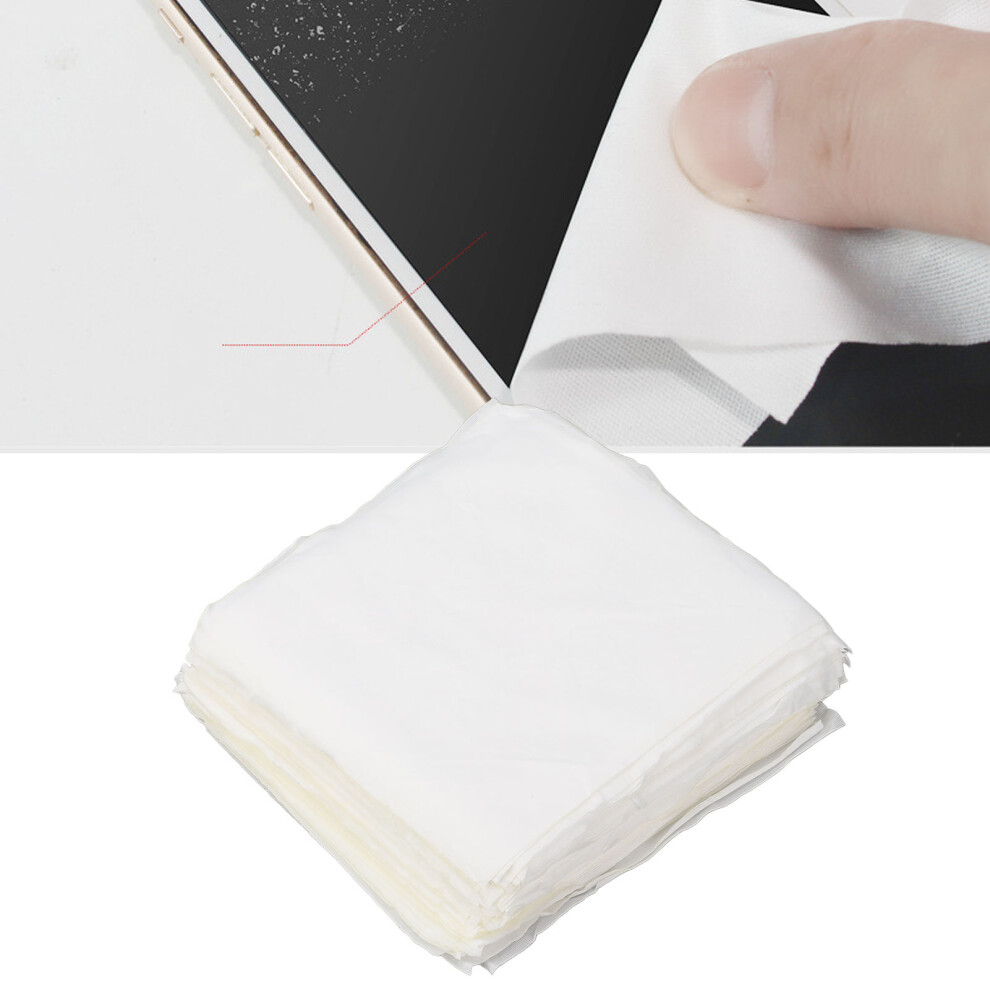 100Pcs 6 Inch Microfiber Cleaning Cloth For Lens Glasses & Screens, Anti-Static Dusting 8151390916739