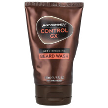 Just for Men, Control GX, Harmaan Värien Vähentävä Karvoituspesu, 4 fl oz (118 ml)