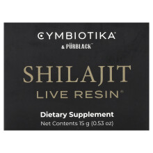 Cymbiotika, Shilajit Élő Resin, 15 g