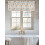 Boho akvarel blomsterkappe 102x46 cm stanglomme 6