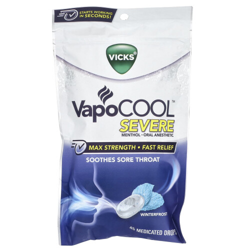Vicks Vicks, VapoCool Severe, Winterfrost, 45 Gocce Medicate