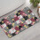 Tapete de banheiro floral antiderrapante em microfibra, 43 x 76 cm (17 x 30 polegadas) 2