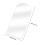 OUNONA Frameless Irregular Mirror Decorative Wall Mirror Acrylic Reflection Interior Decorators 1Pack 2