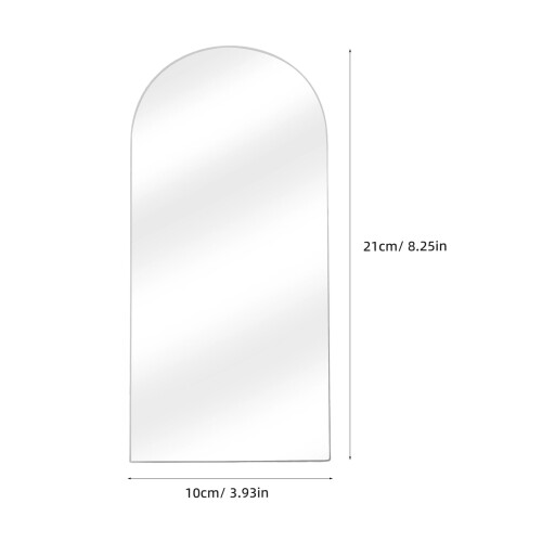 Miroir ménager en acrylique HEMOTON sans distorsion (1 ensemble) 1