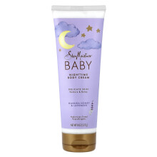 SheaMoisture, Baby, Nachtelijk Body Crème, Manuka Honing & Lavendel, 8 oz (227 g)
