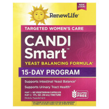 Renew Life, CandiSmart, 15-Denní program, 2 kusy