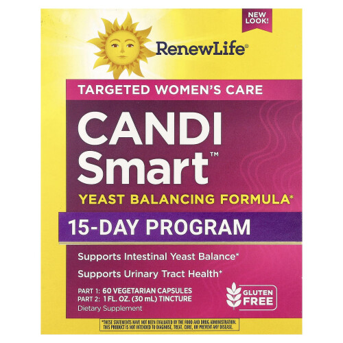 Renew Life Renew Life, CandiSmart, 15-Zi Program, 2 Cont