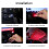 USB Star Projector Night Light, Adjustable Starry Sky Light for Bedroom, Car, Party – Red 7