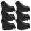 TPR Trekking Pole Foot Covers – Black, 6-Pack 5