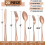 Σετ μαχαιροπήρουνων από ανοξείδωτο ατσάλι 20 τεμαχίων για 4 άτομα 3
