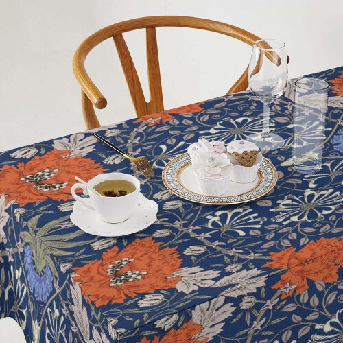 William Morris bordsduk orange vintagedesign 1