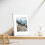 Ensemble de 9 cadres photo 11x14 en bois composite blanc 8