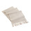 Runner da tavola in cotone con nappe, 160x33 cm, beige 5