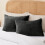 Flanellörngott, set med 2 – 50x91 cm, mörkgrå 5