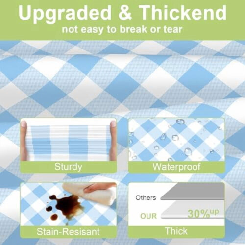 Ljusrosa engångsdukar 6-pack 54 x 108 tum 2