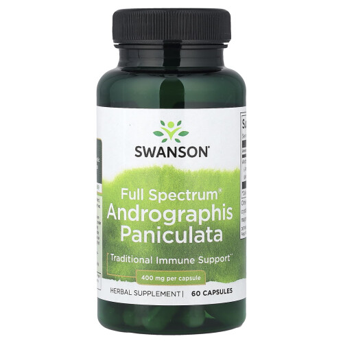 Full Spectrum Andrographis Paniculata, 400mg - 60 caps