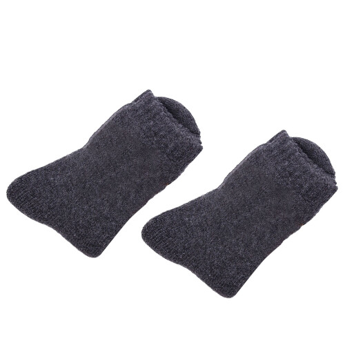 HEVIRGO1Ζεύγος Κάλτσες Unisex με ριμπ μανσέτες μεσαίου σωλήνα και ελαστική επένδυση από 1