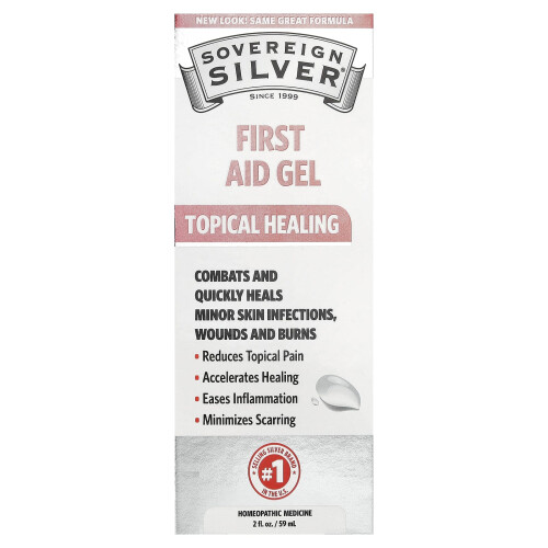 Sovereign Silver, Eerste Hulp Gel, 2 fl oz (59 ml)