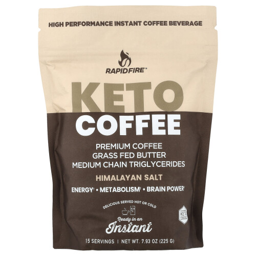 RAPIDFIRE, Caffè Cetogenico, 7.93 oz (225 g)