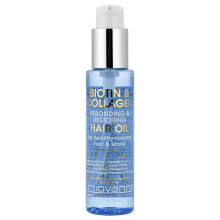 Giovanni, Biotin & Kollagen Rebonding & Restorerande Hårolja, 1,9 fl oz (56 ml)