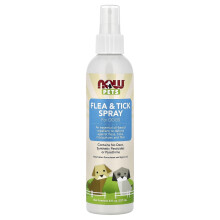 NOW Foods, Dieren, Vlucht- & Teken Spray voor Honden, 8 fl oz (237 ml)