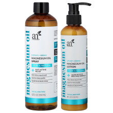 Artnaturals Magnézium olaj spray & krém, 2 db