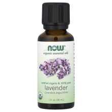 NOW Foods, Organische Essentiële Olien, Lavendel, 1 fl oz (30 ml)