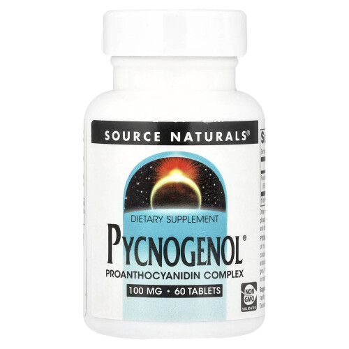 Source Naturals, Pycnogenol, 100 mg, 60 Tablets