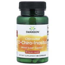 Swanson, Chirositol D-Chiro-Inositol, 85 mg, 60 Kapseln