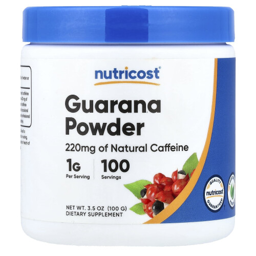 Nutricost, Guarana-Pulver, 3,5 oz (100 g)