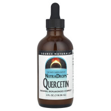 Source Naturals, NutraDrops Kveeretsiini, 134 mg, 4 fl oz (118,28 ml)