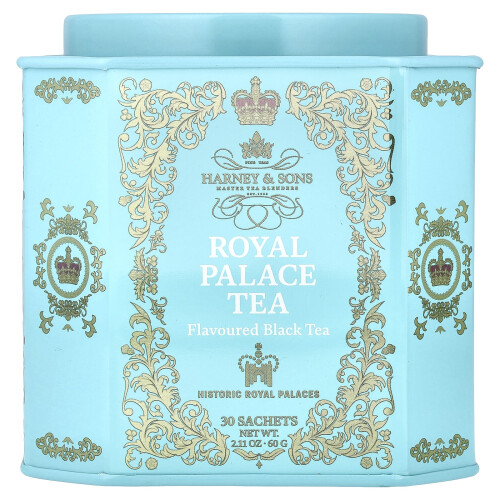 Harney & Sons, Tè Nero con Limone e Pompelmo, 30 Sacchetti, 2.67 oz (75 g)