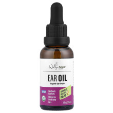 Wally's Natural, Óleo de Orelha Orgânico, 1 fl oz (30 ml)