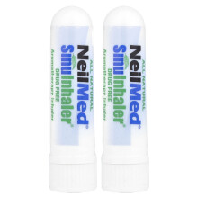 NeilMed, SinuInhaler, Inhalatore Aromaterapico, Senza Farmaci, 2 Inhalatori, 0.014 oz (0.4 g)