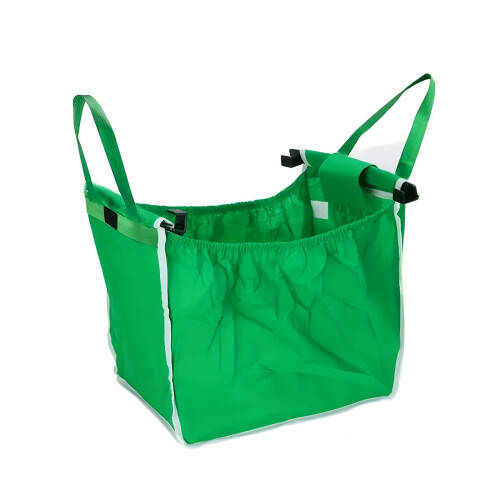 Borsa per la spesa riutilizzabile con manici e clip per carrello, 1