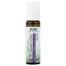 NOW Foods, Lavanda Roll-On Certificato Bio, 1/3 fl oz (10 ml)