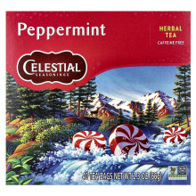 Celestial Seasonings, Kasvistee, Minttu, Kofeiini Free, 40 Tee Pussia, 2.3 oz (66 g)