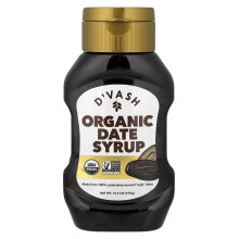 D'vash Organics, Szervezett Dátum Szirup, 16,6 oz (470 g)
